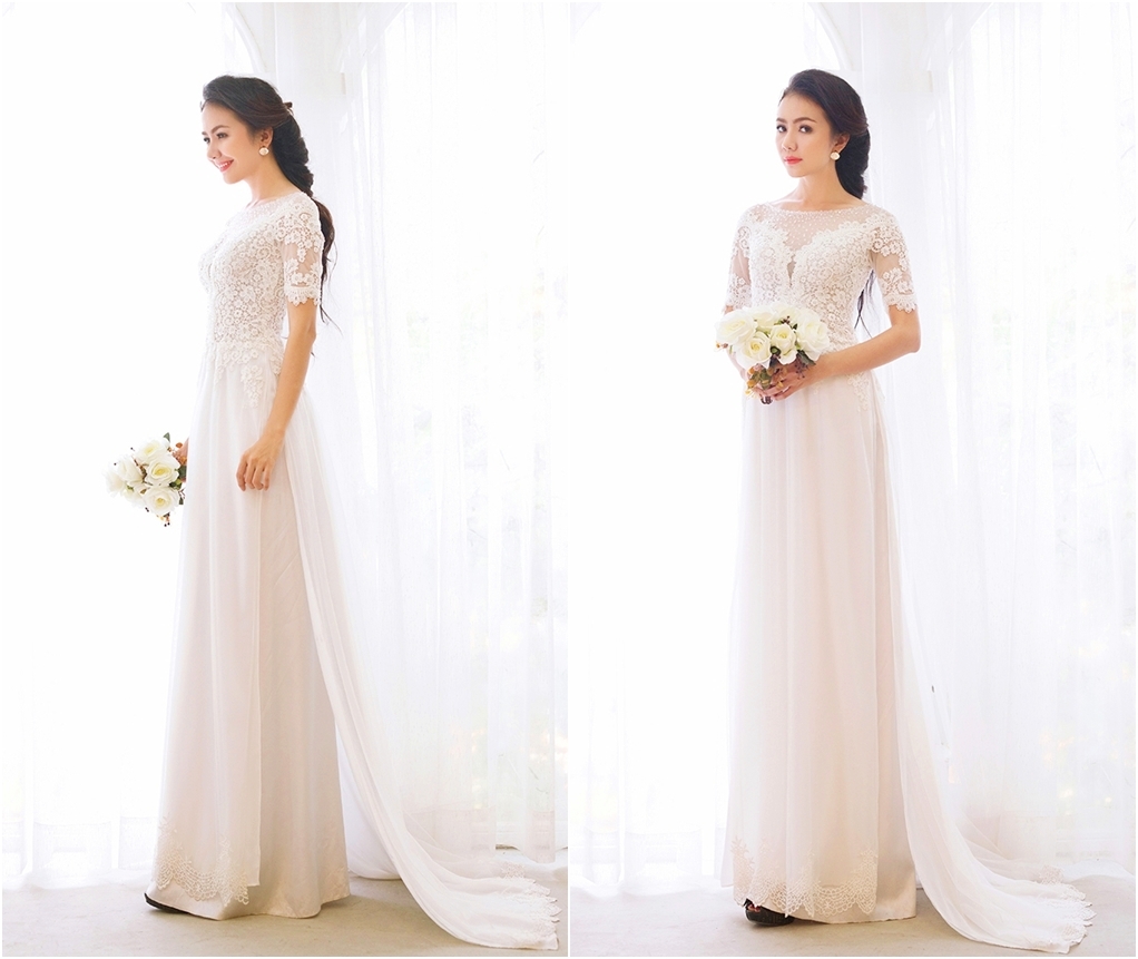 Ao dai dam hoi best sale